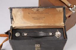 Folding  Brownie Automatic Camera & Box Camera w/ Case