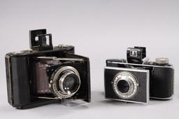 Showa Kogaku Folding Camera & Kodak Camera