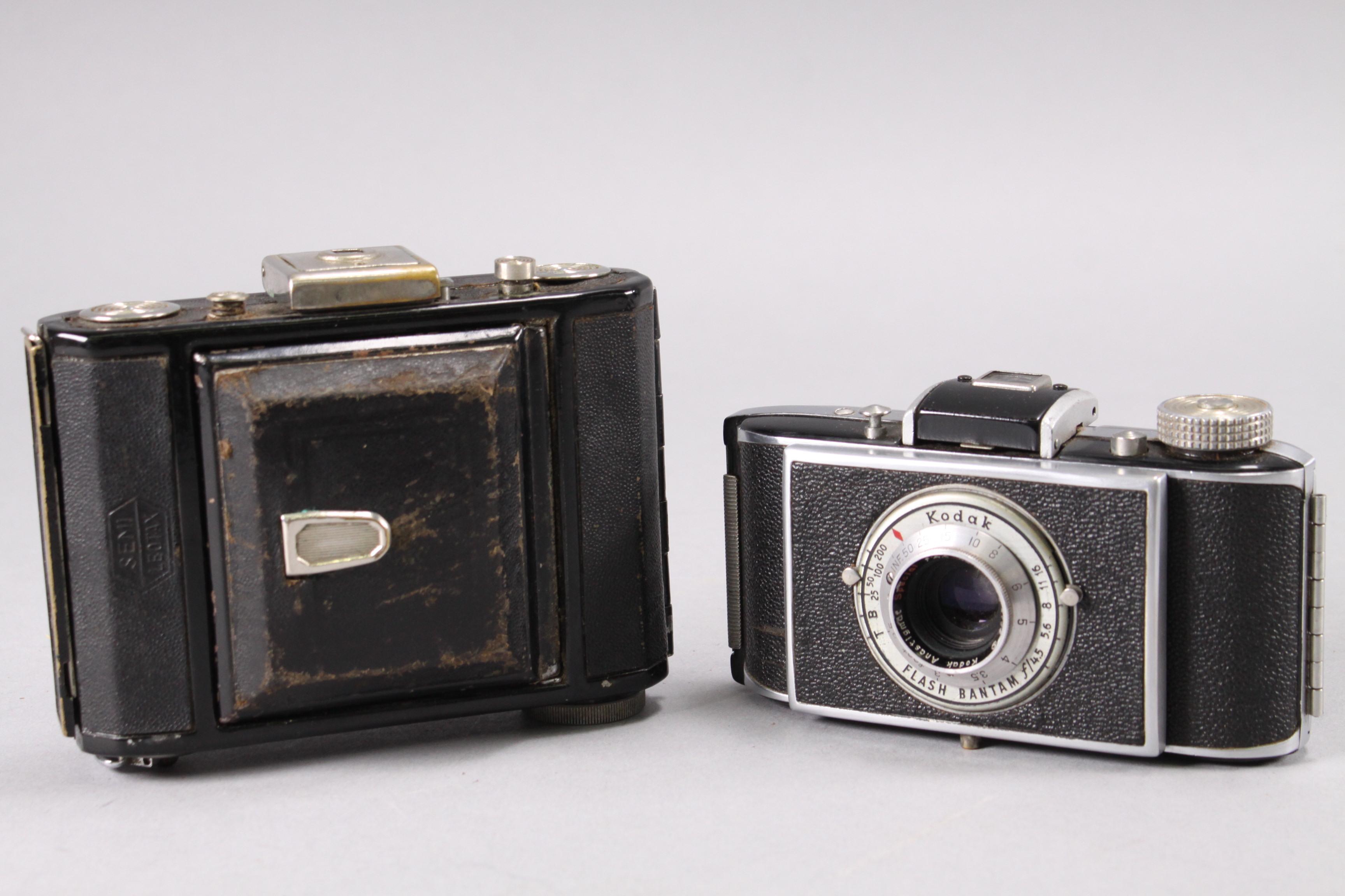 Showa Kogaku Folding Camera & Kodak Camera