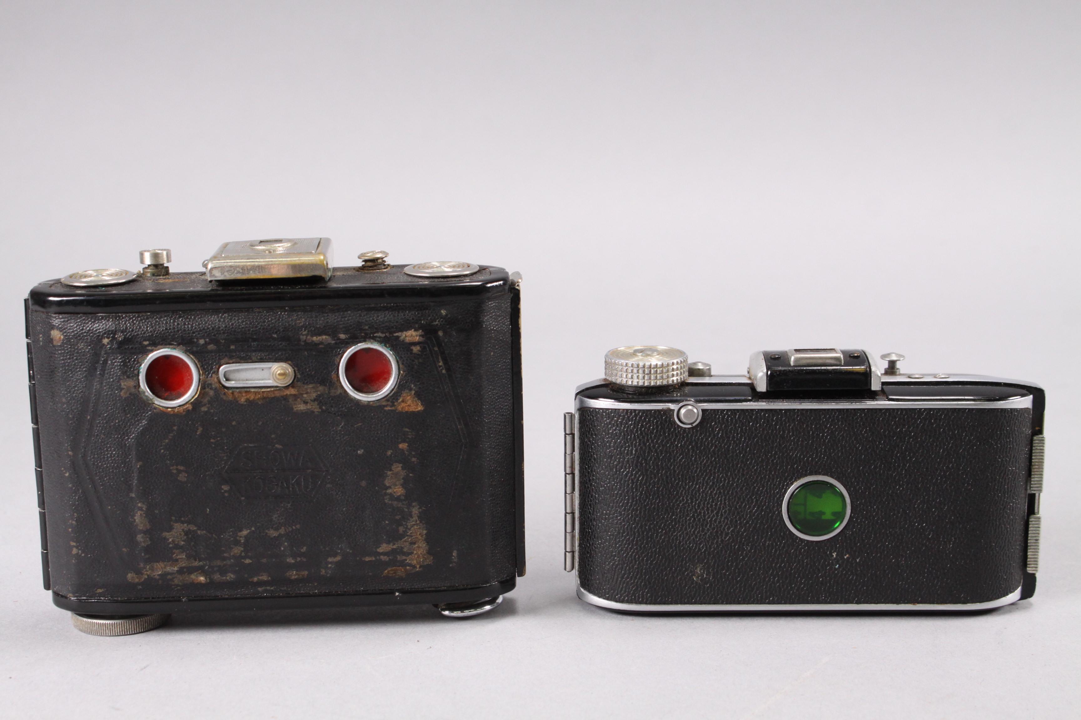 Showa Kogaku Folding Camera & Kodak Camera