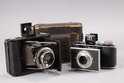 Showa Kogaku Folding Camera & Kodak Camera