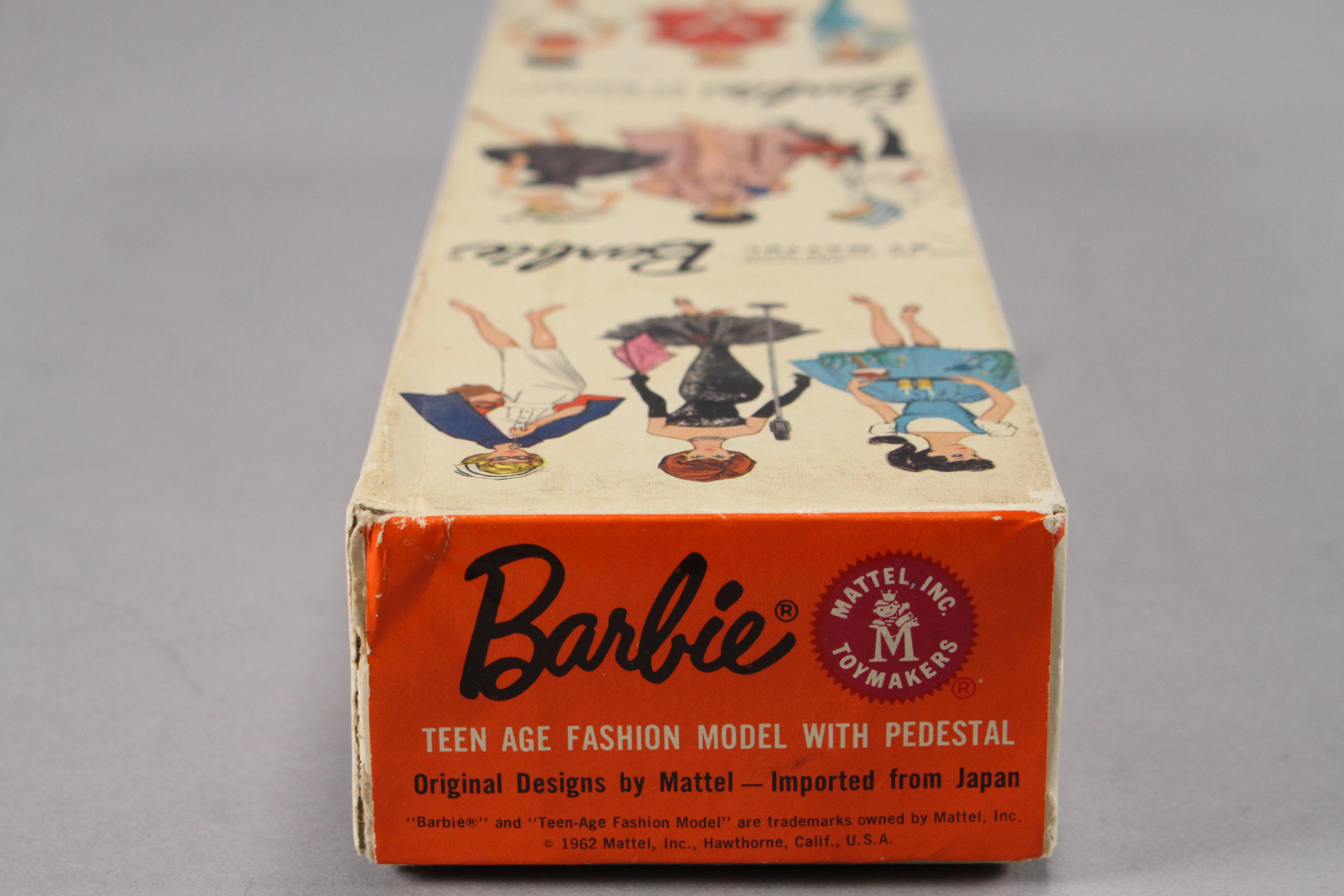 Vintage Barbie "Teenage Fashion Model" Doll in Box, Ca. 1962
