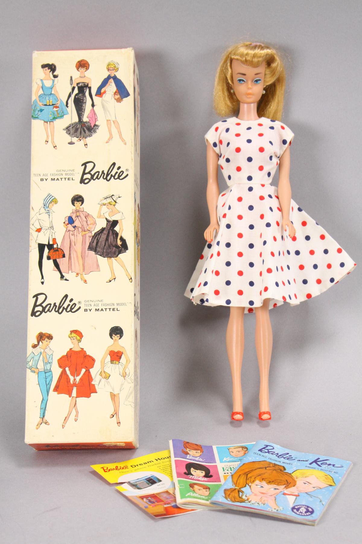 Vintage Barbie "Teenage Fashion Model" Doll in Box, Ca. 1962