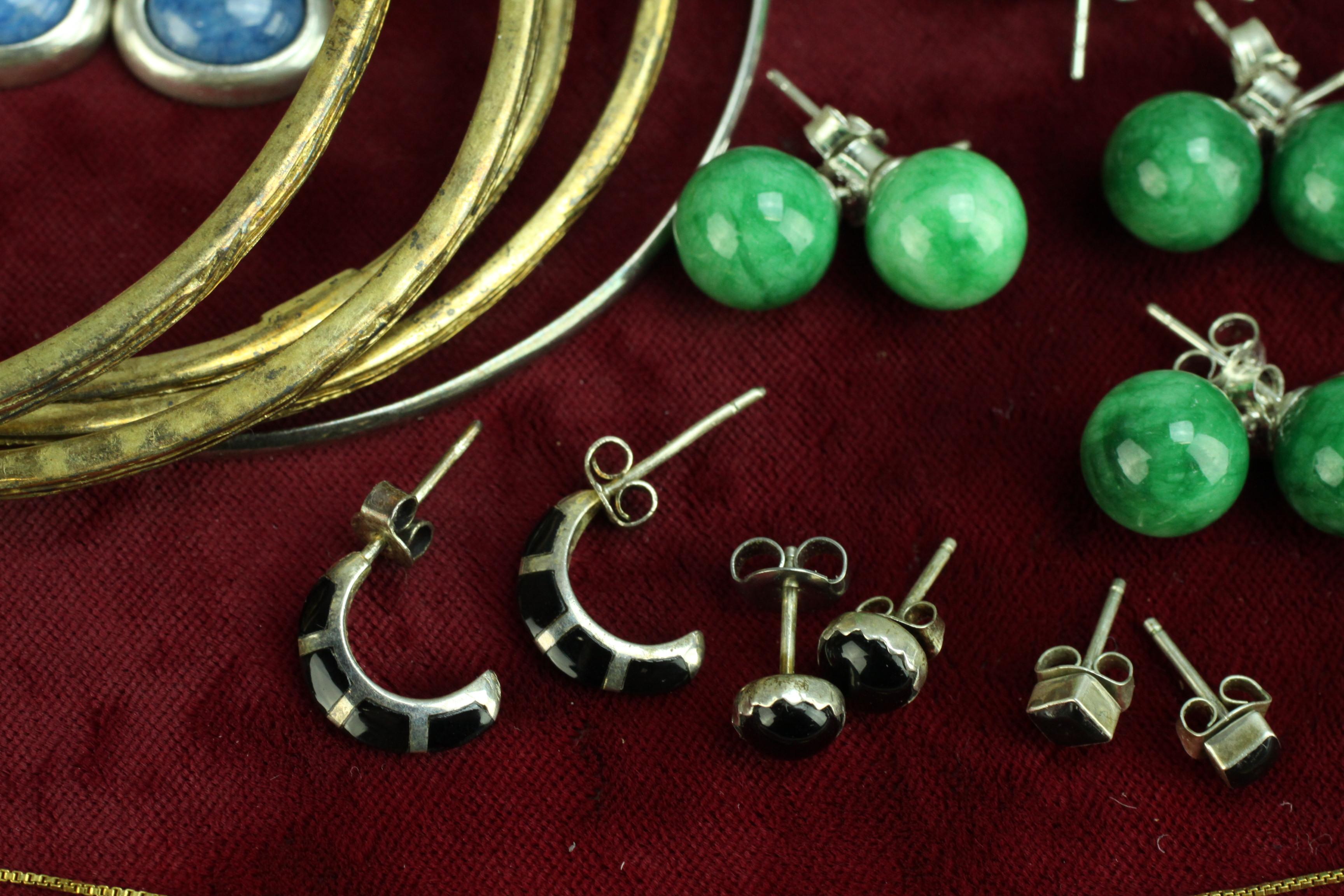 Polished Stones, Costume Jewelry, Earrings