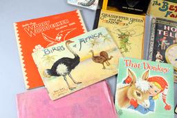 Old Children's Books: Betty Fairy Book, Birds, Woody Woodpecker & More