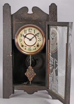 Sessions Dutch Themed Shelf Clock