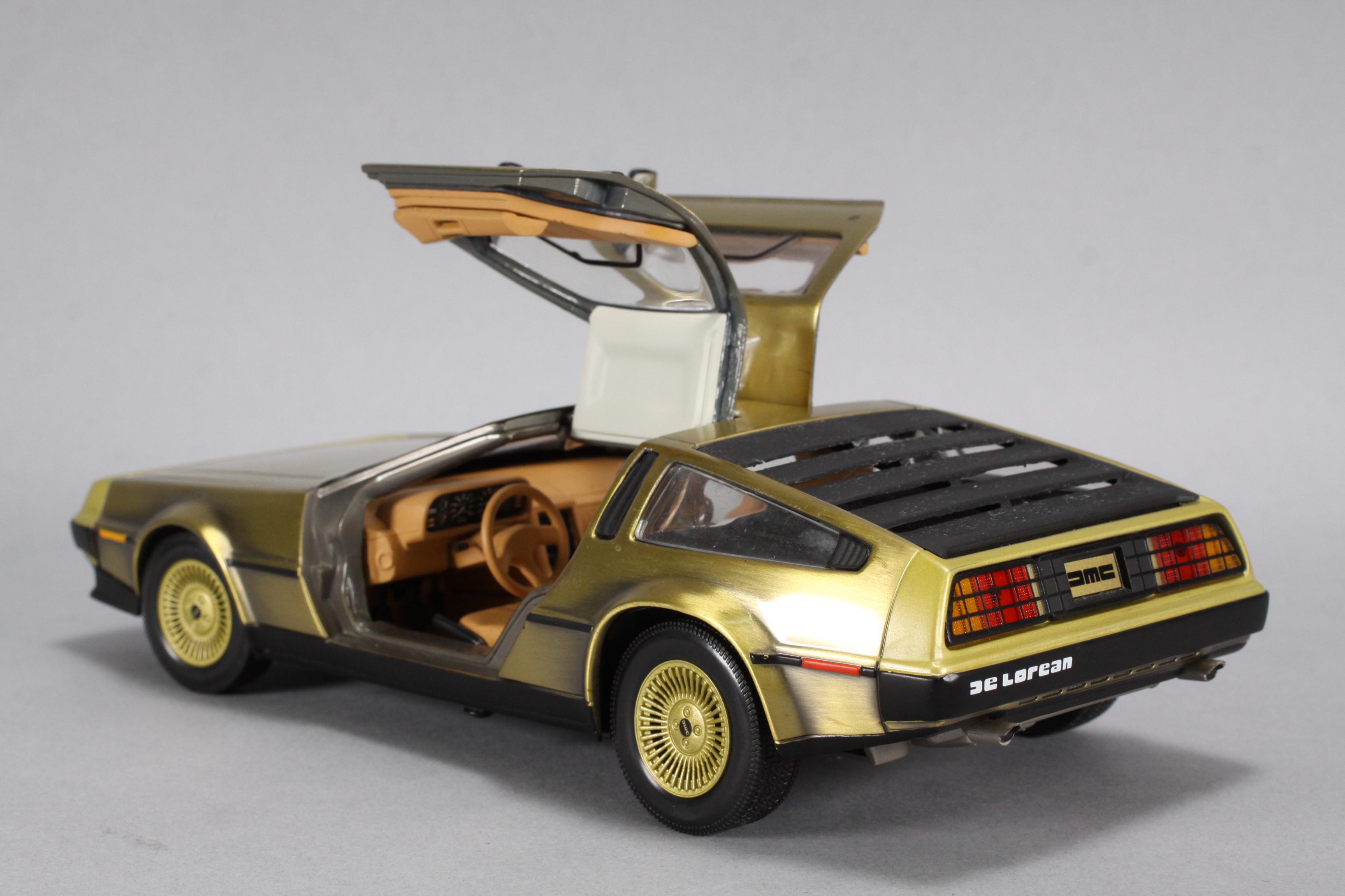 Charity Item: 1981 DeLorean DieCast Car - 1/18 Scale