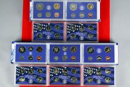 5 US Mint Proof Sets; 2000,2003,2004,2005,2006