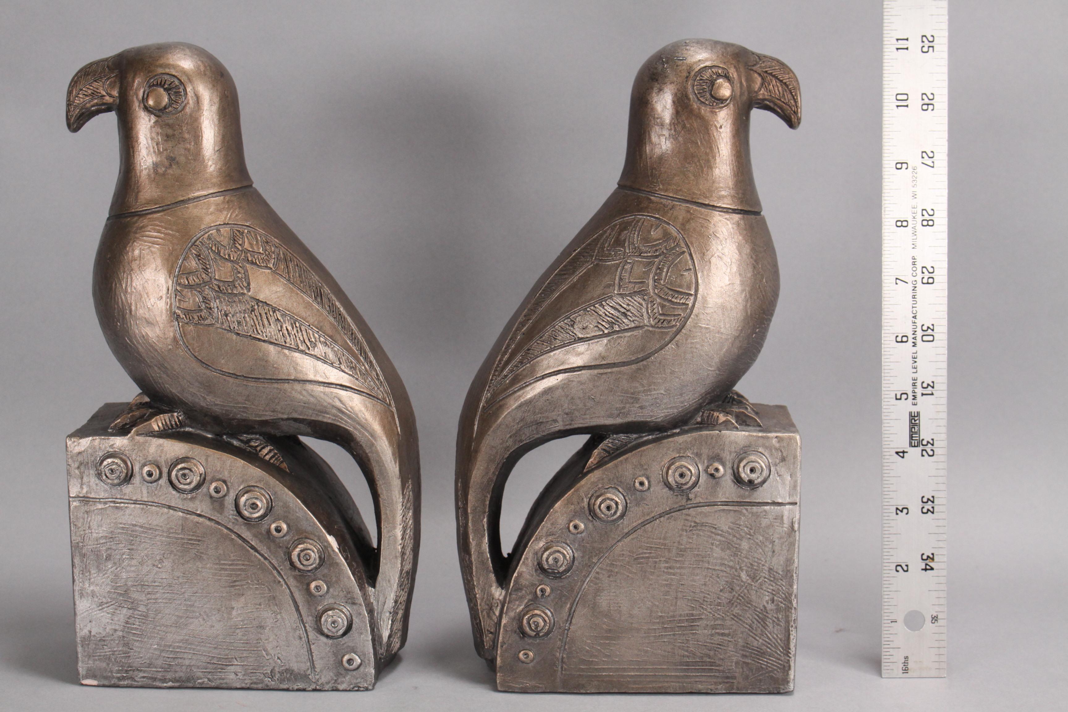 Bird Décor Book Ends - Austin Prod, Ca. 1982