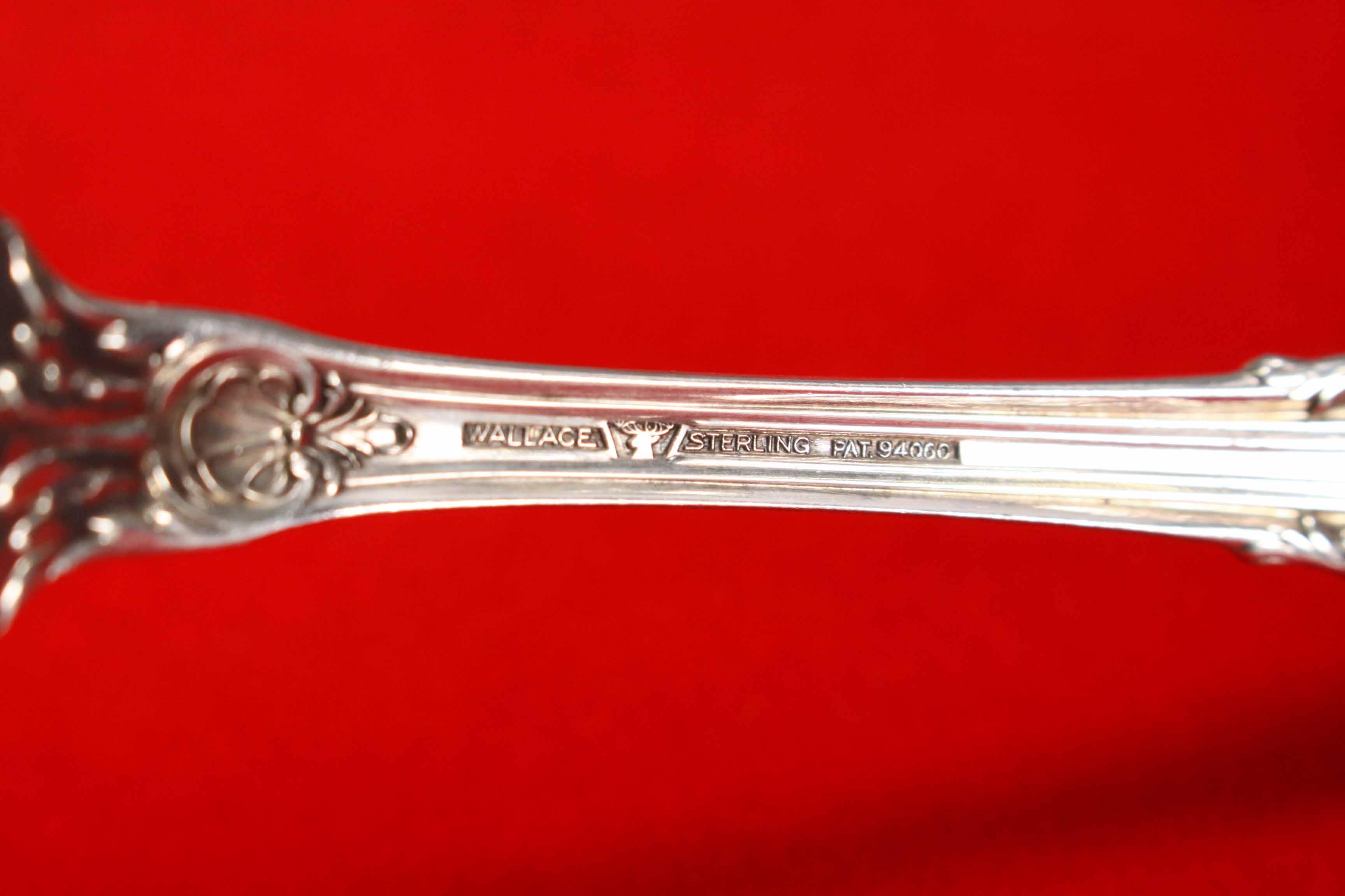 Wallace Silver "Sir Christopher" Sterling Silver Flatware, 2,391 Grams