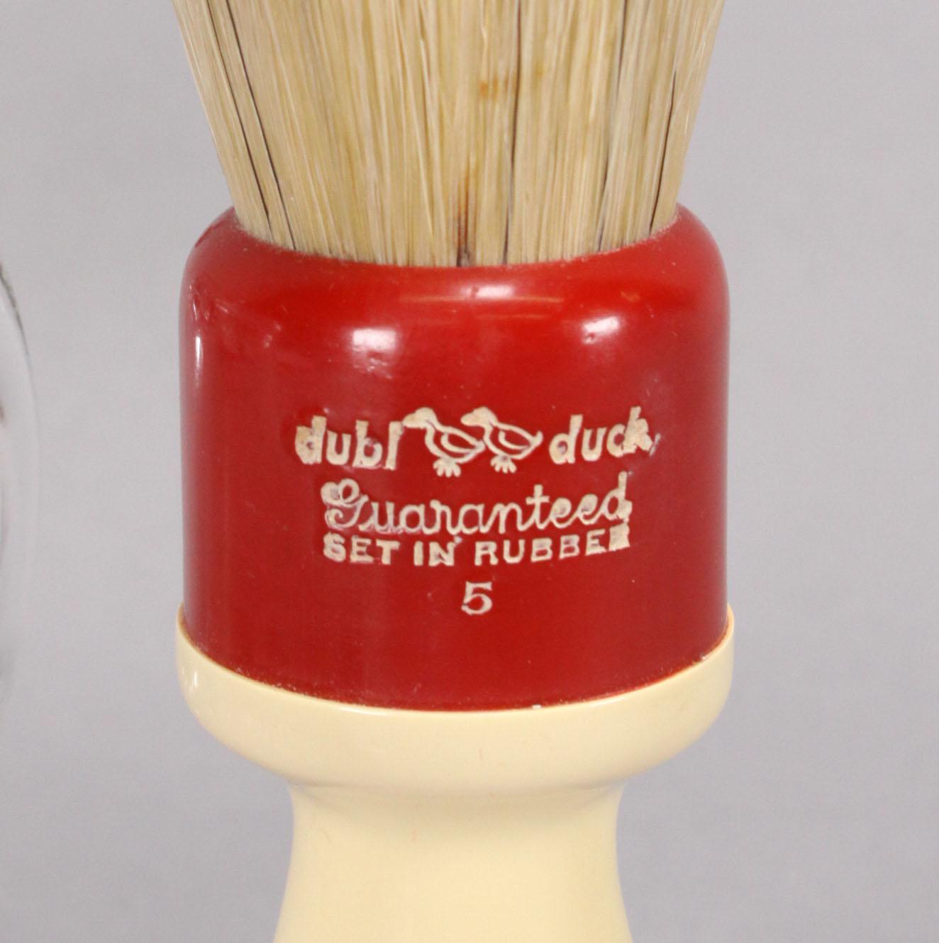 Vintage Shaving Brushes & Mug