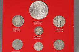 20th Century U.S. Type Coin Set in Display Album