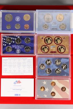 2 U.S. Mint Proof Sets; 2000,2009