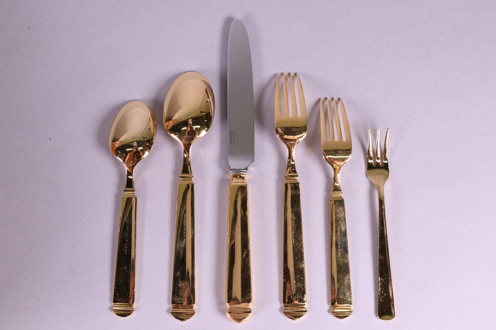 Krystallos - Cobalt Flatware Set