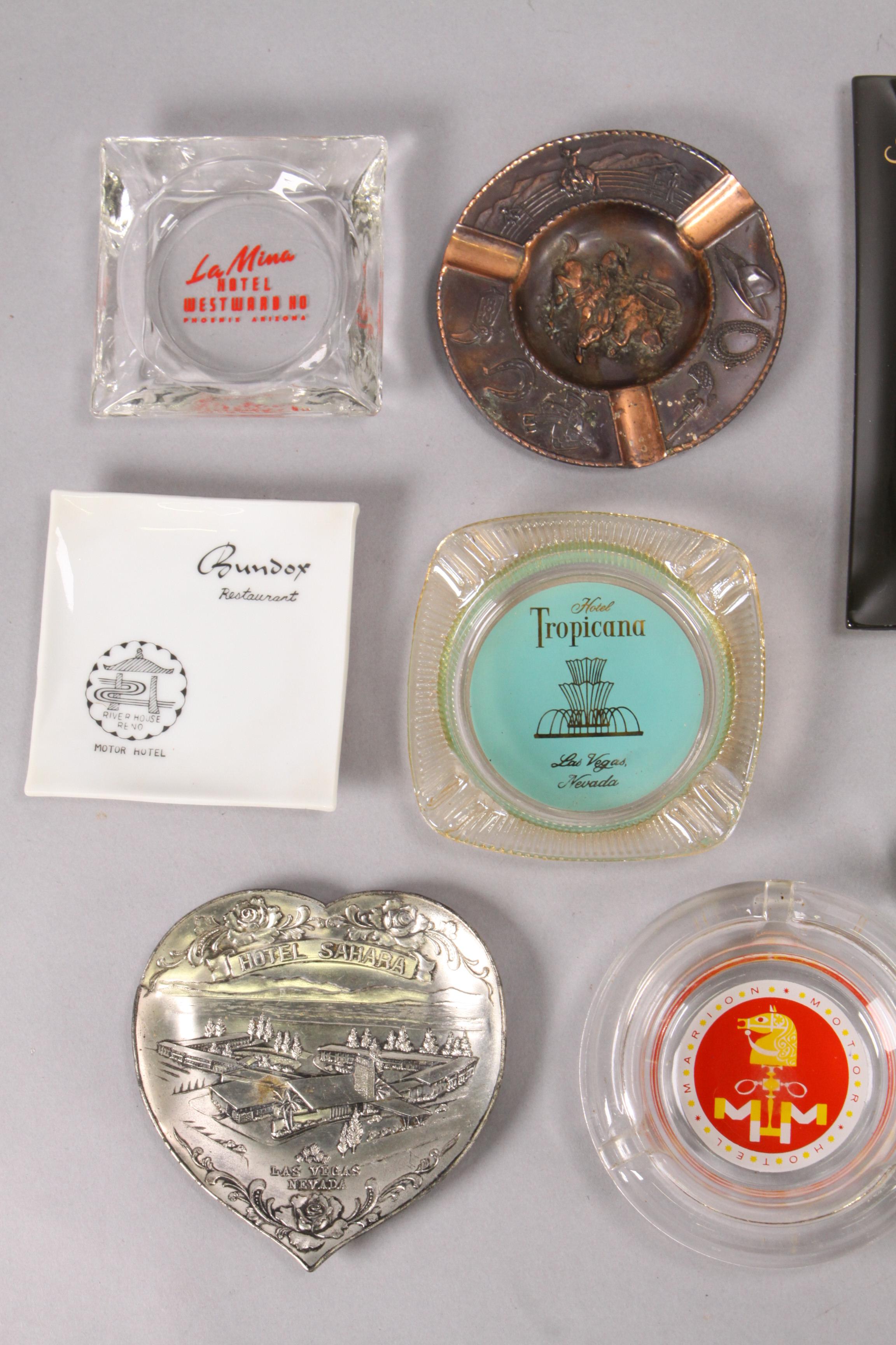 Ash Trays: Tropicana, Blackstone - Chicago, Sahara & More