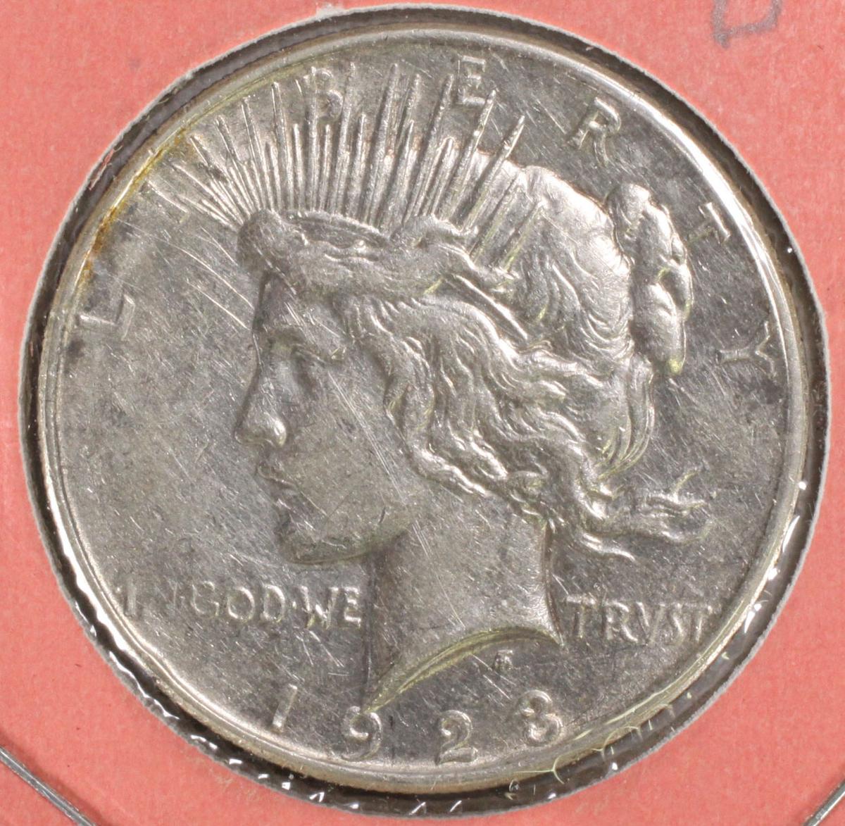 1923-D Peace Silver Dollar