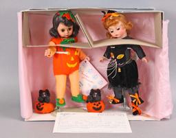 "Trick and Treat" Madame Alexander Halloween Doll Set, #619