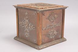 Antique National Cash Register Receipt Box