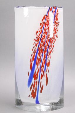 Nosek Art Glass Vase, Milan