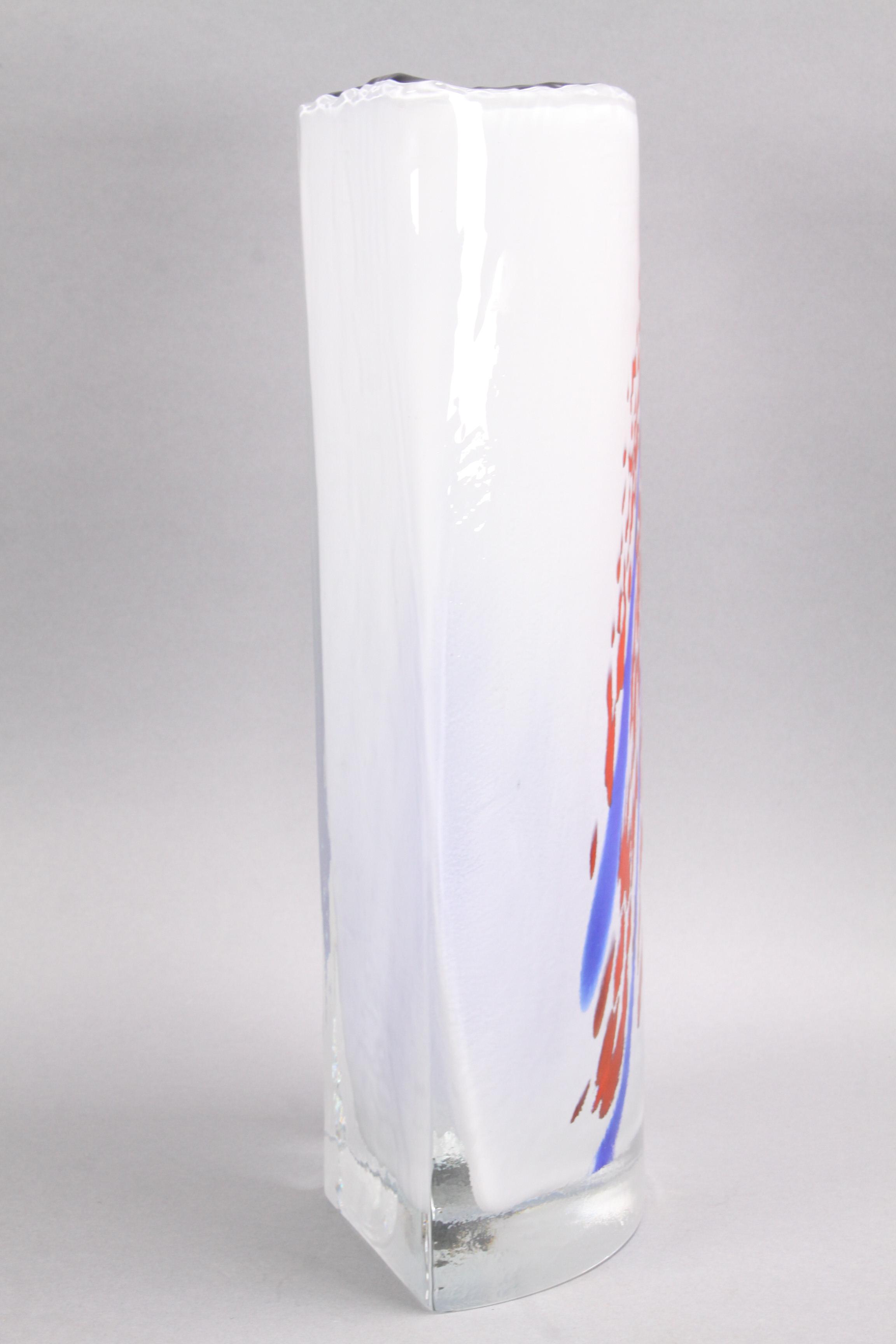 Nosek Art Glass Vase, Milan