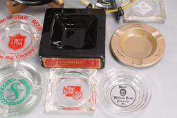 Souvenir Ashtrays: Dunhill, Lone Star Beer, Tropicana, Horse Shoe Ranch & More