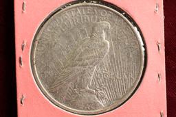 1923-D Peace Silver Dollar