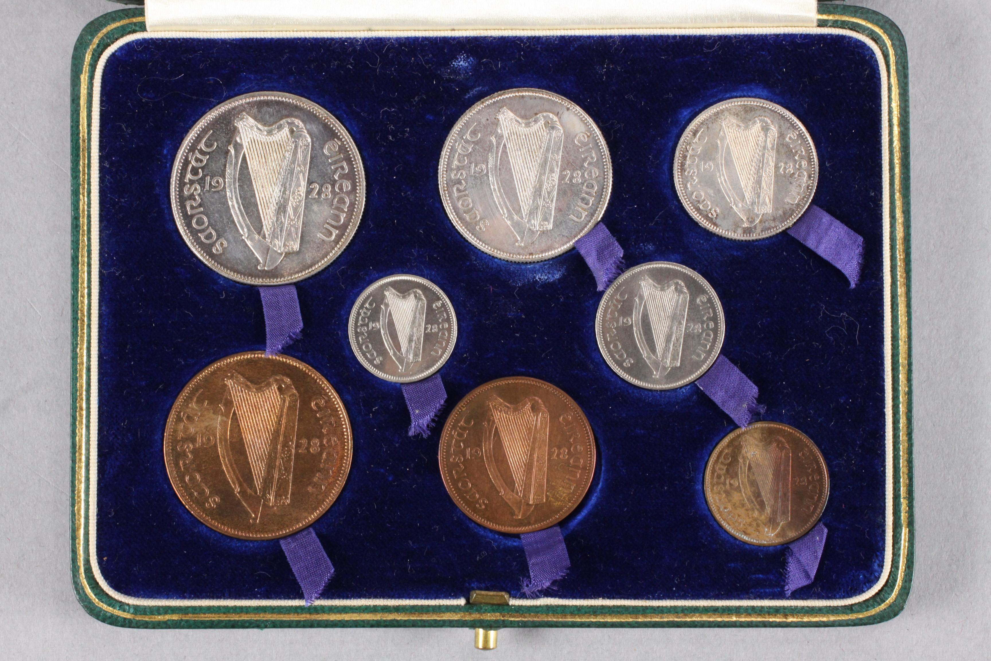 1928 Ireland Proof Set in Original Holder