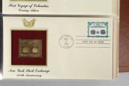 Golden Replicas of U.S. Stamps, 22kt Gold