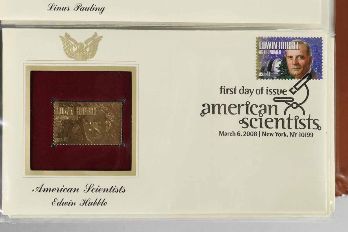Golden Replicas of U.S. Stamps, 22kt Gold