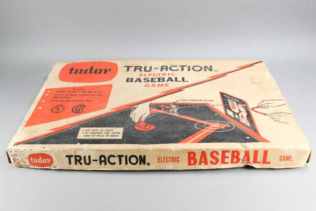 Tudor "Tru-Action" Electric Baseball Game, Ca. 1960