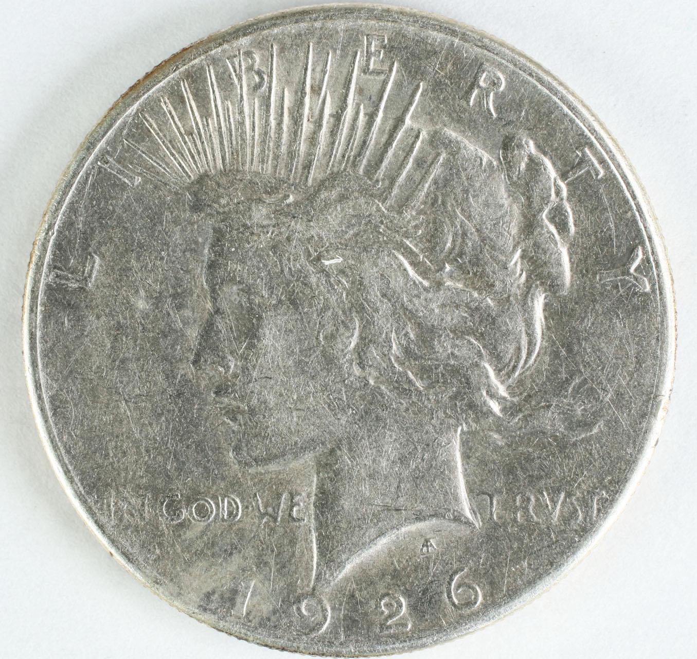 1926-S Peace Silver Dollar