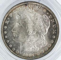 1891-CC Morgan Silver Dollar