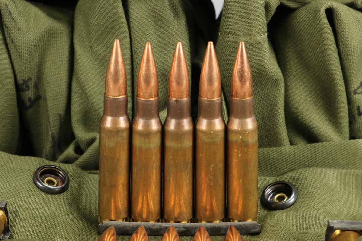 7.62 MM Ball F4 Ammo Pack, 200 Rounds in Can