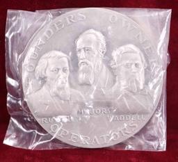 1960 Silver Medal - Pony Express Founders, 132.5 Grams