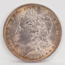 1885-P Morgan Silver Dollar