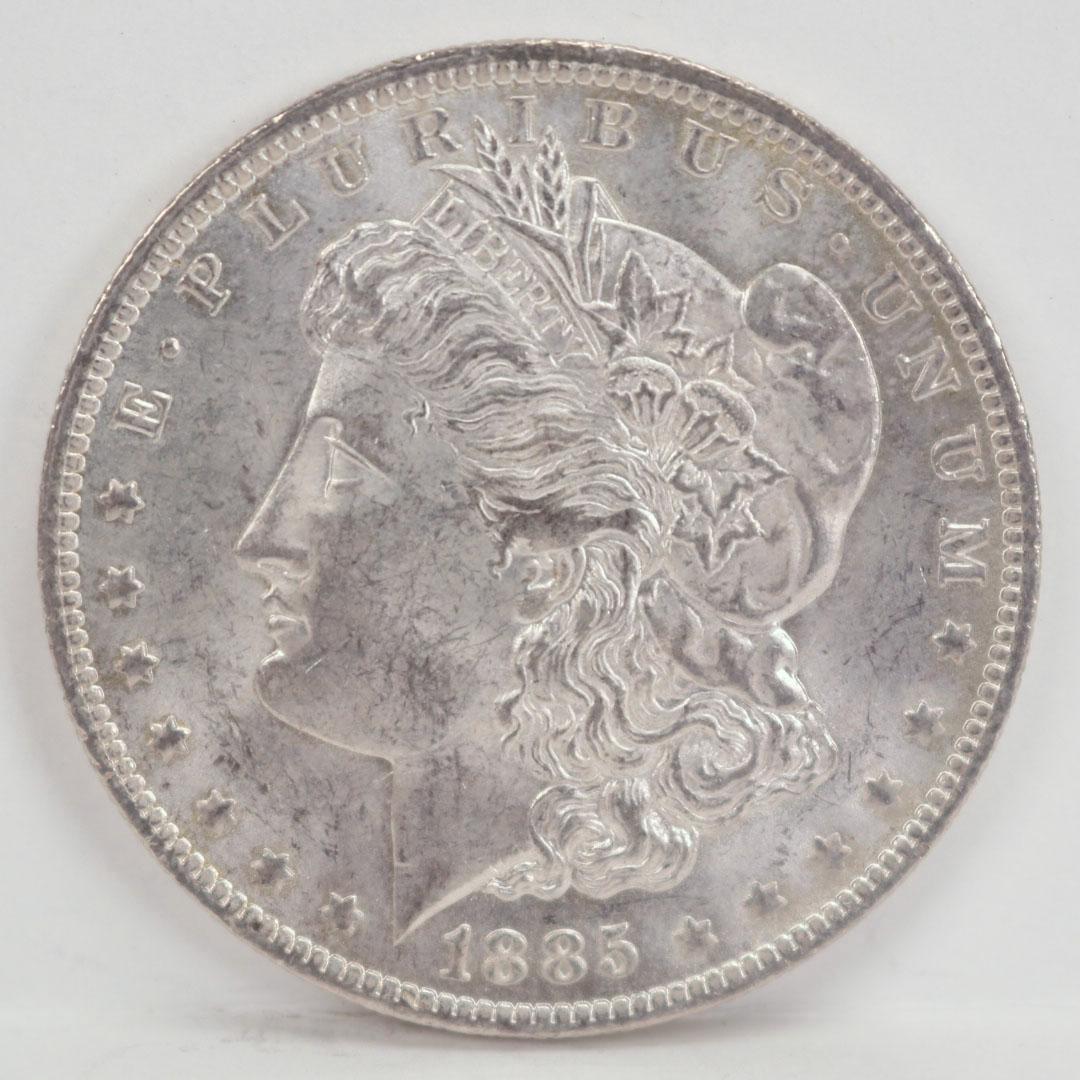 1885-O Morgan Silver Dollar