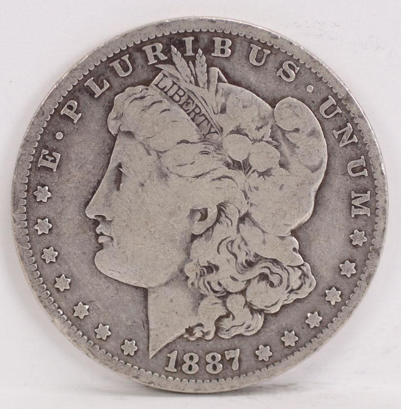 1887-O Morgan Silver Dollar