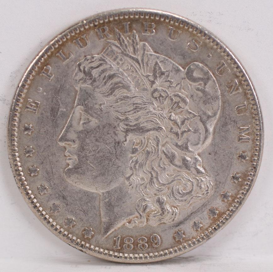 1889-P Morgan Silver Dollar