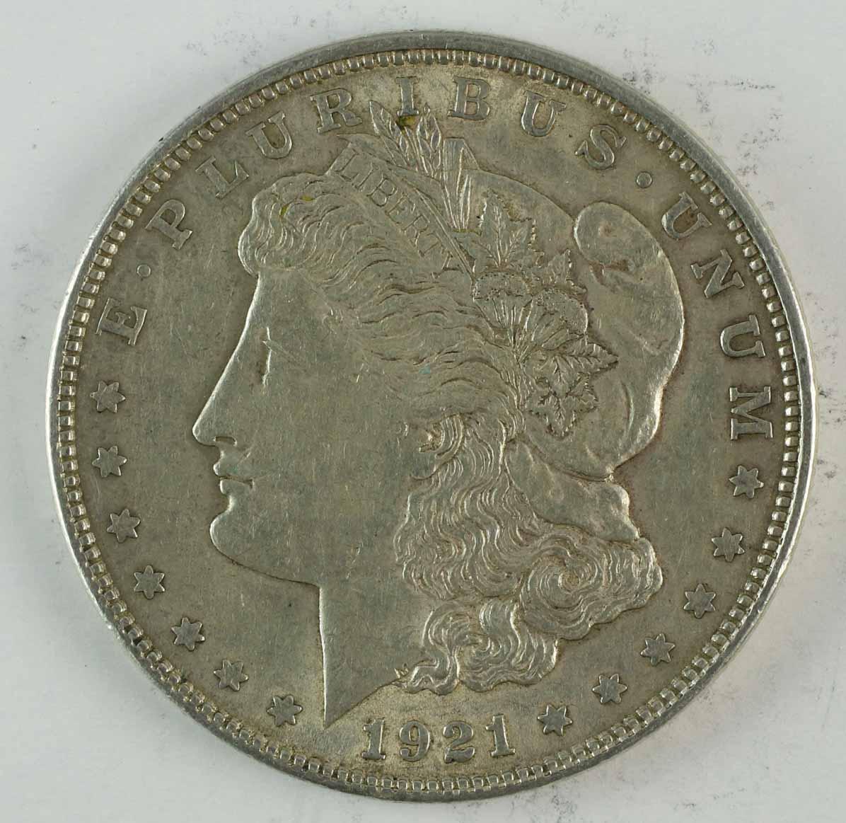 1921-P Morgan Silver Dollar