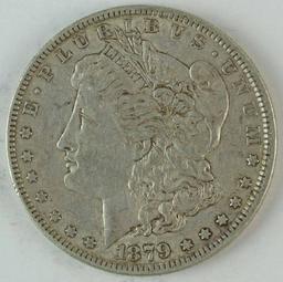 1879-P Morgan Silver Dollar