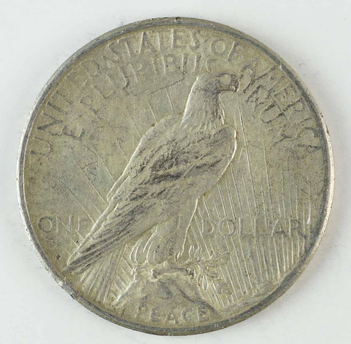 1922-S Peace Silver Dollar