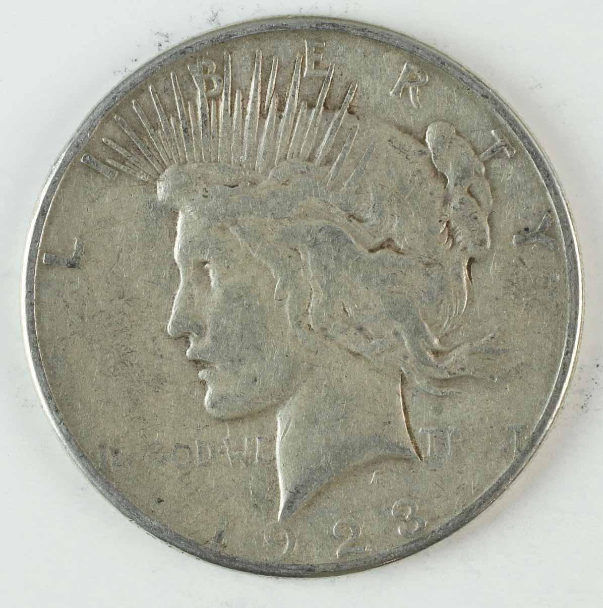 1923-S Peace Silver Dollar