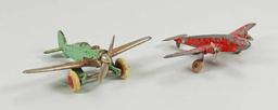 Vintage Hubley Toy Planes