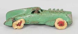 1920's Hubley Cast Iron Green Race Car