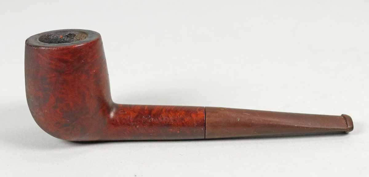 Vintage Sasieni Four Dot Walnut Pipe, London