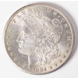 1884-CC Morgan Silver Dollar