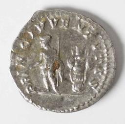 209-212 AD Imperial Rome Denarius AR Geta