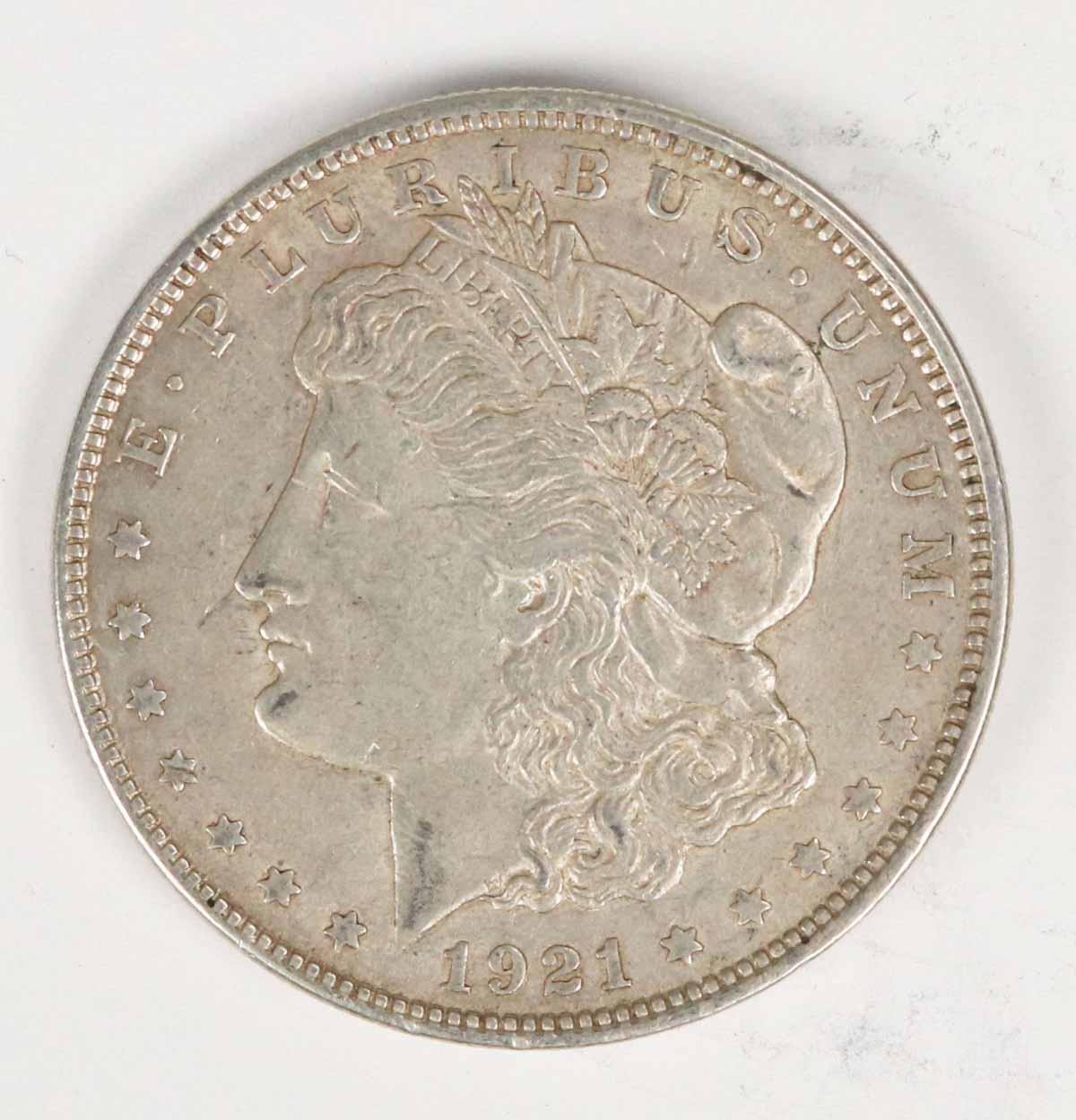 1921-P Morgan Silver Dollar