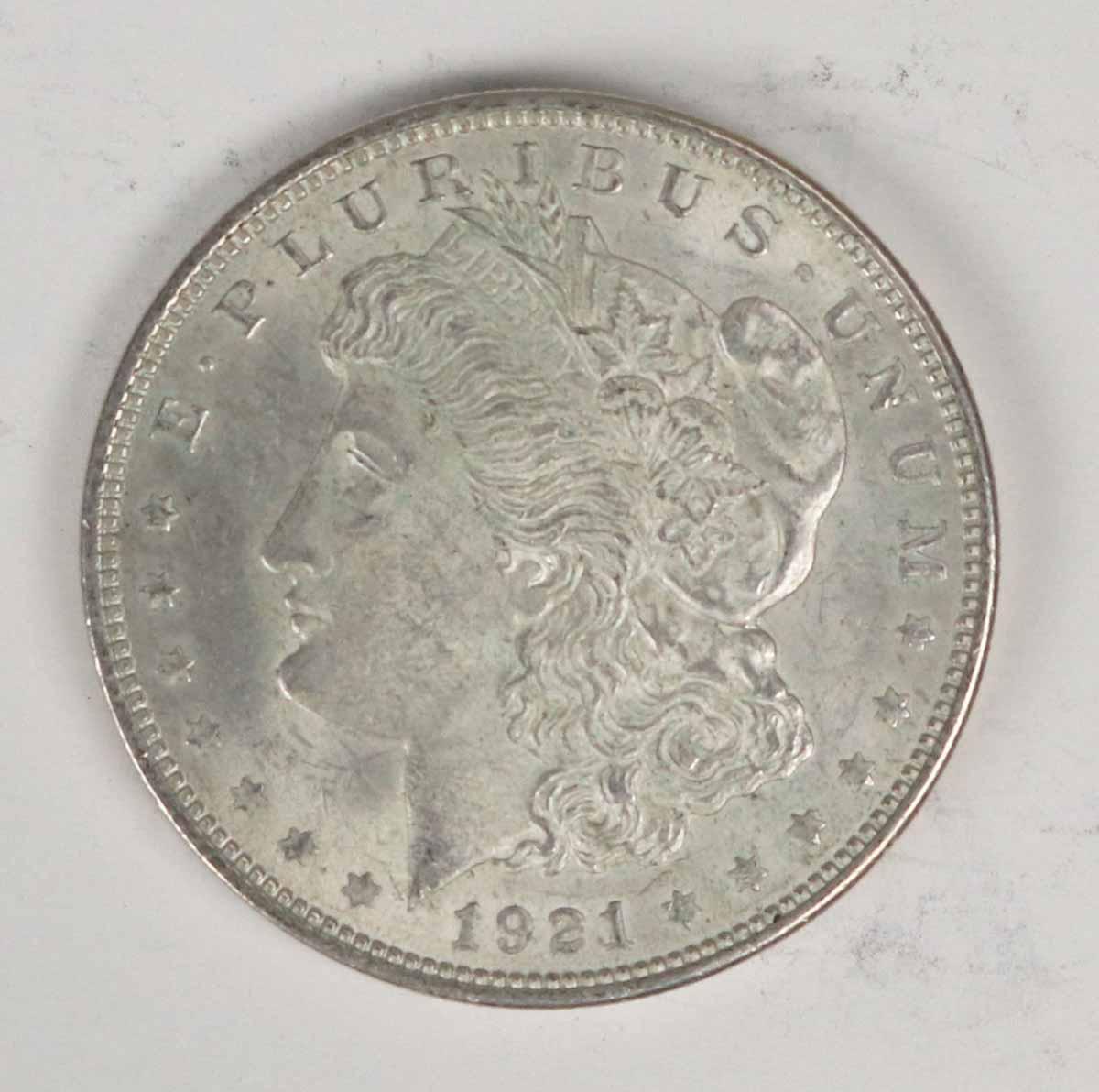 1921-P Morgan Silver Dollar