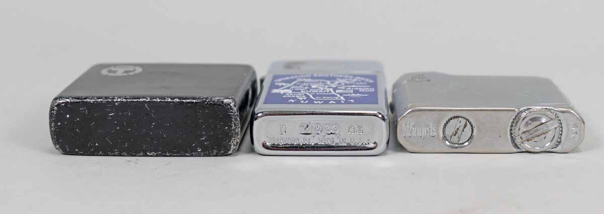 Assorted Lighters: Zippo, Crest Craft, Elgin America & More